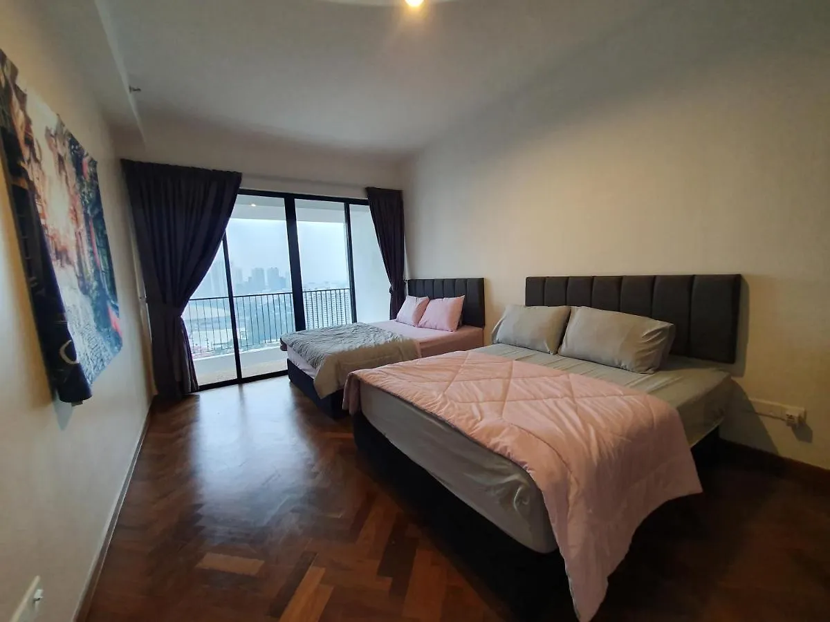 Lägenhet Landmark By Katana 3Br Romantic Luxury Seaview Homestay Gurney无敌海景三房套房 Tanjung Tokong Malaysia